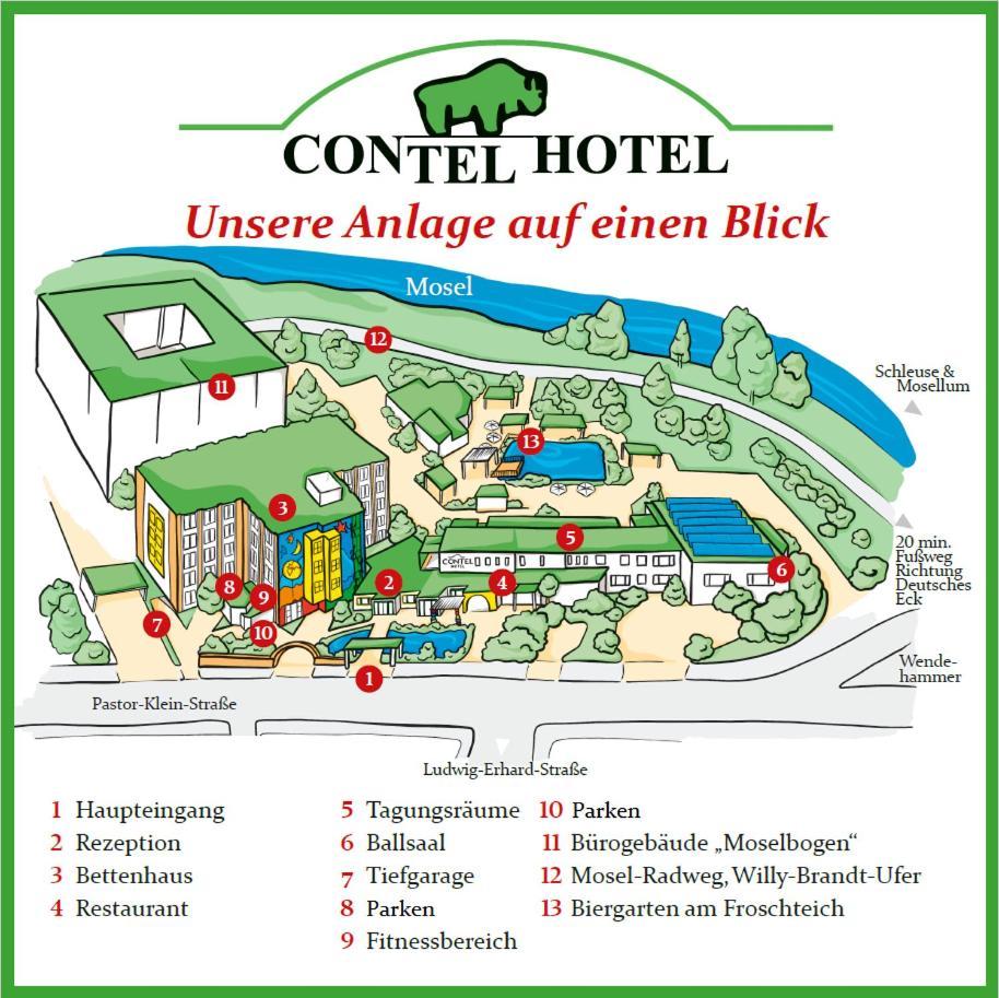 Contel Hotel Κόμπλεντς Εξωτερικό φωτογραφία
